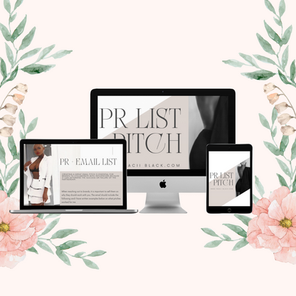 30+ PR emails + 4 example pitches | UGC | Content Creator / influencer