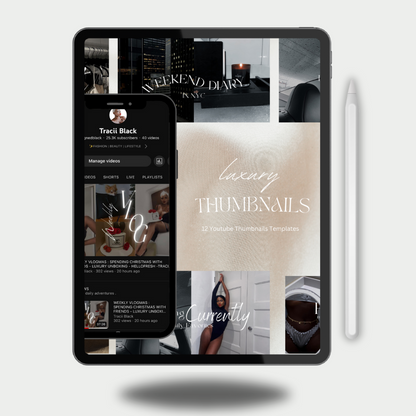 10 Luxury YouTube Thumbnail Templates